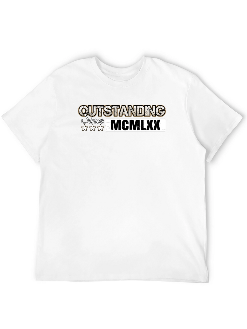Outstanding Since MCMLXX (1970) Graphic T-Shirt