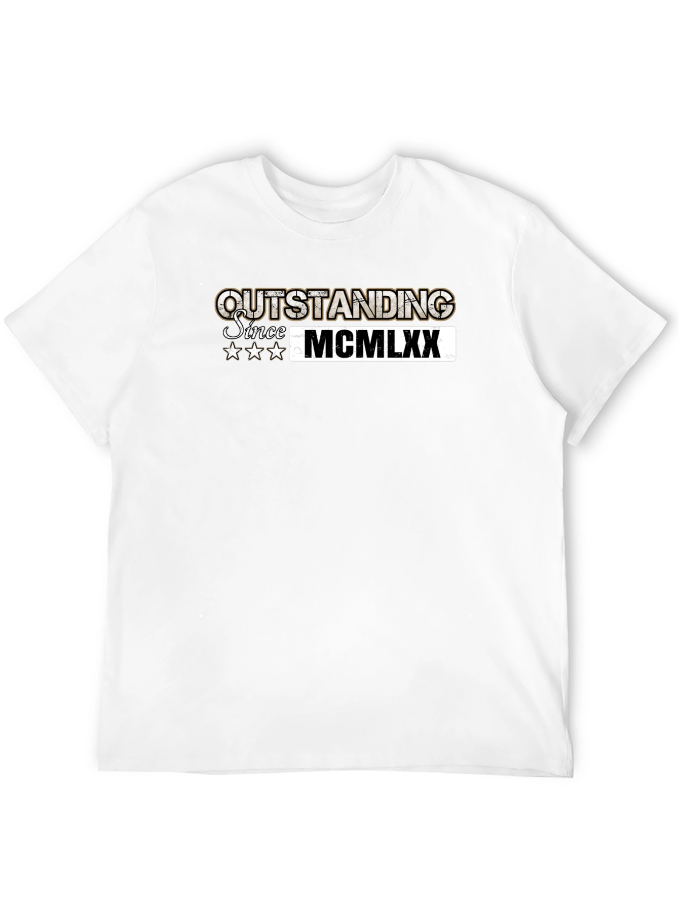 Outstanding Since MCMLXX (1970) Graphic T-Shirt