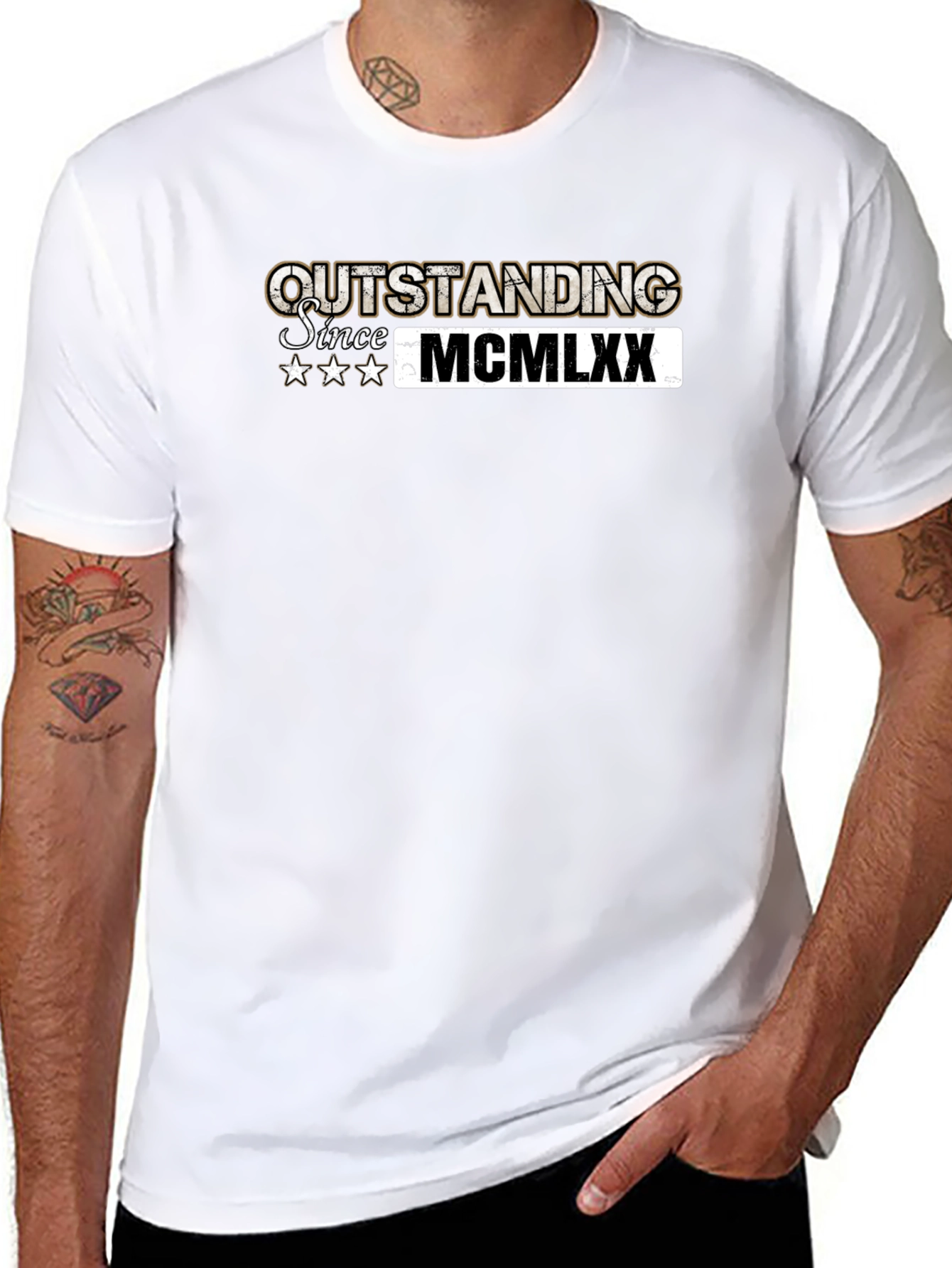 Outstanding Since MCMLXX (1970) Graphic T-Shirt