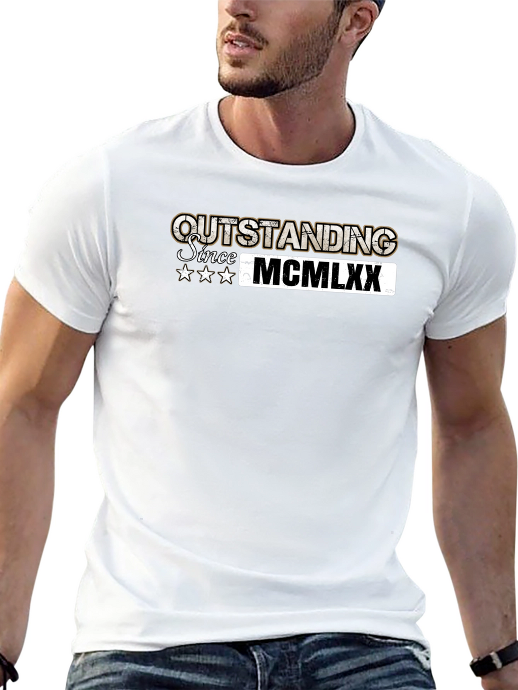Outstanding Since MCMLXX (1970) Graphic T-Shirt