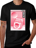 Aesthetic Anime Strawberry Milk Graphic Tee