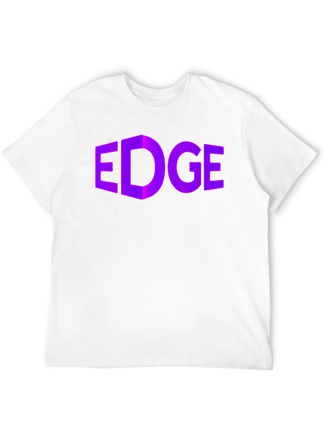 Geometric EDGE Graphic Tee - Modern Style