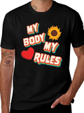 My Body My Rules Graphic Tee