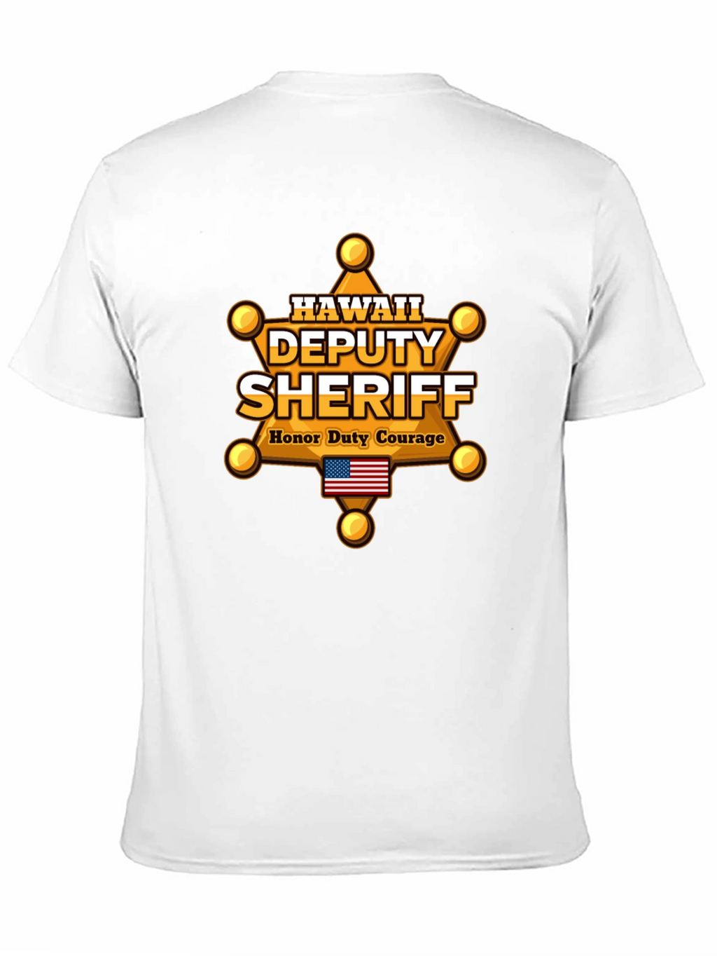 Hawaii Deputy Sheriff Graphic T-Shirt