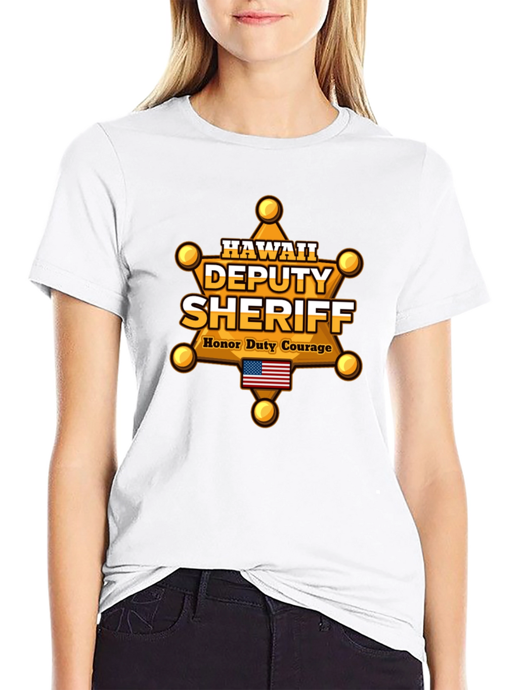 Hawaii Deputy Sheriff Graphic T-Shirt