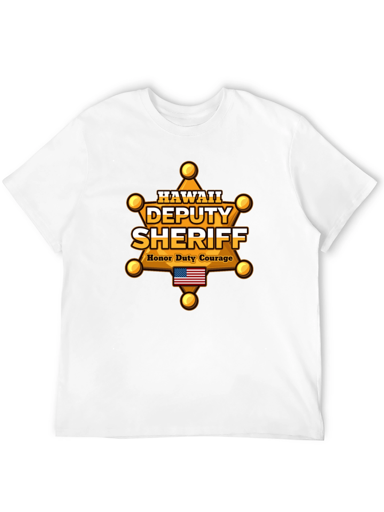 Hawaii Deputy Sheriff Graphic T-Shirt