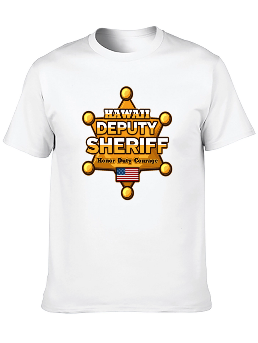Hawaii Deputy Sheriff Graphic T-Shirt