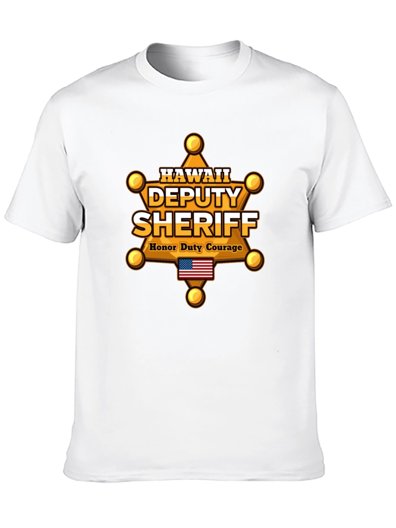 Hawaii Deputy Sheriff Graphic T-Shirt