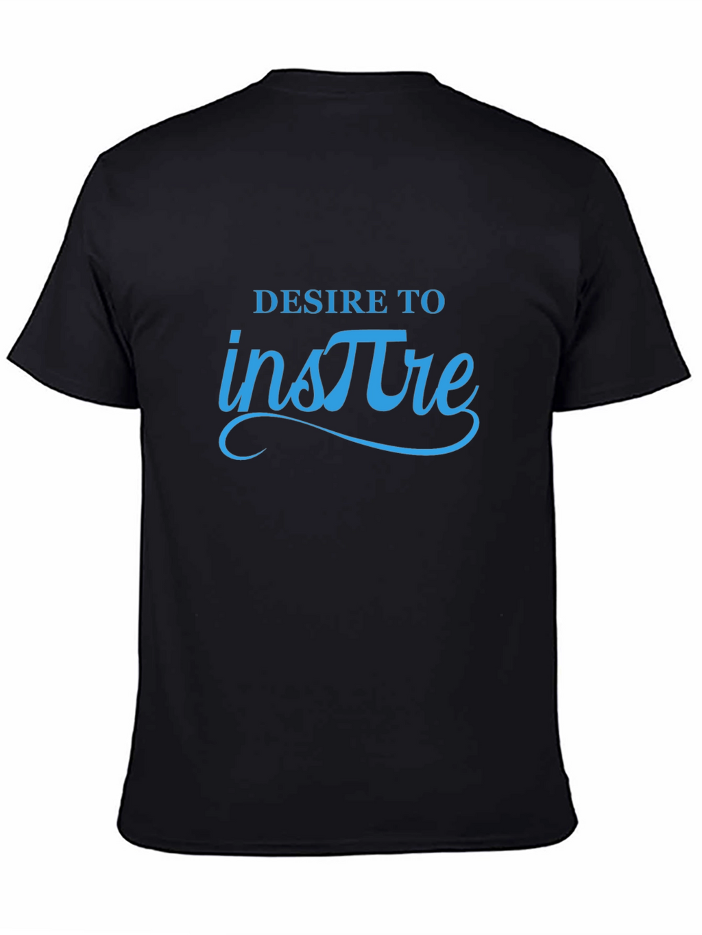 Desire to Inspire Black Graphic Tee