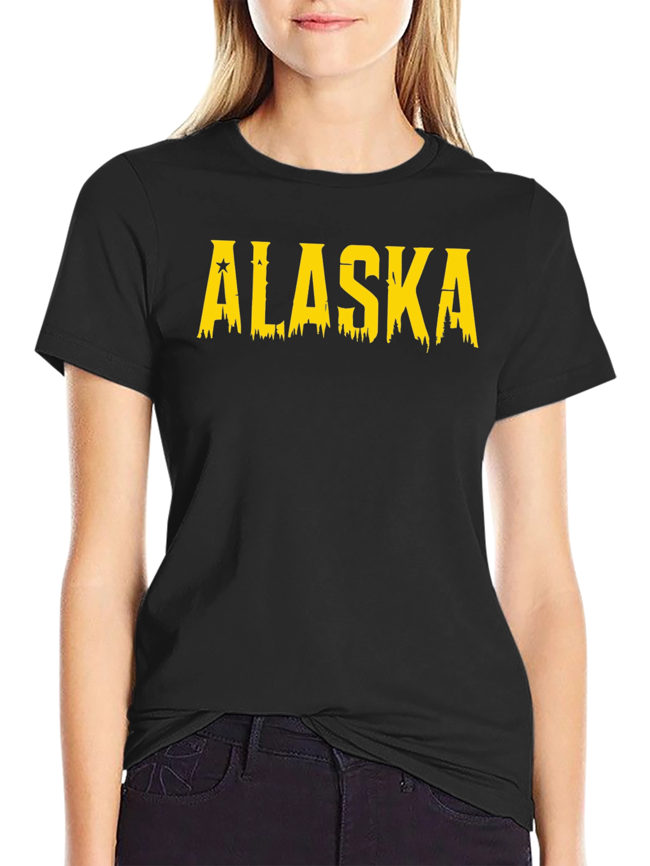 Alaska Graphic Tee - Black