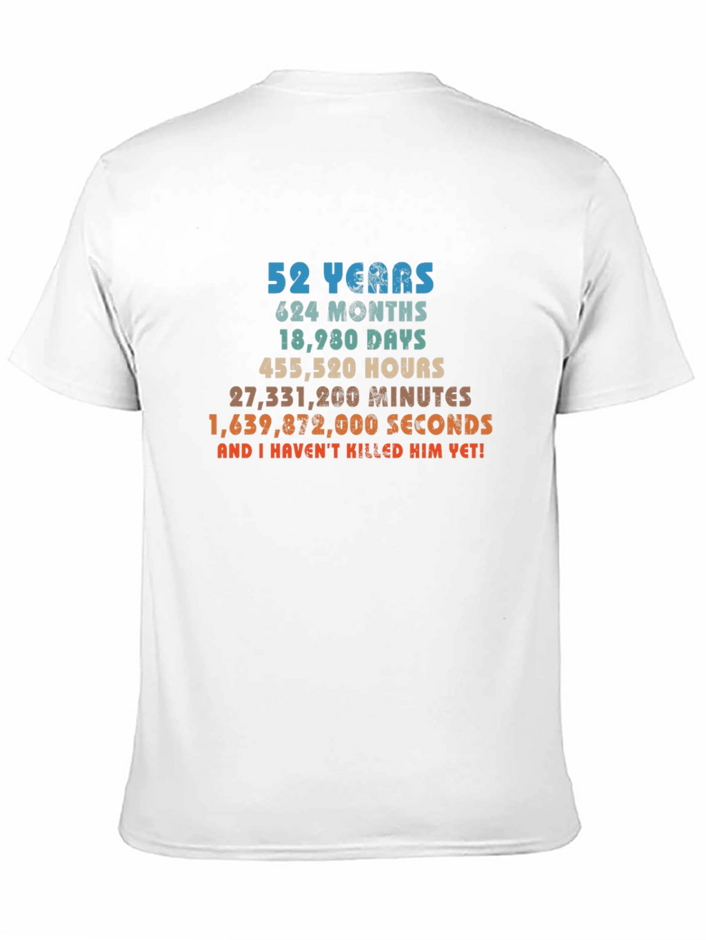52 Years Anniversary T-Shirt