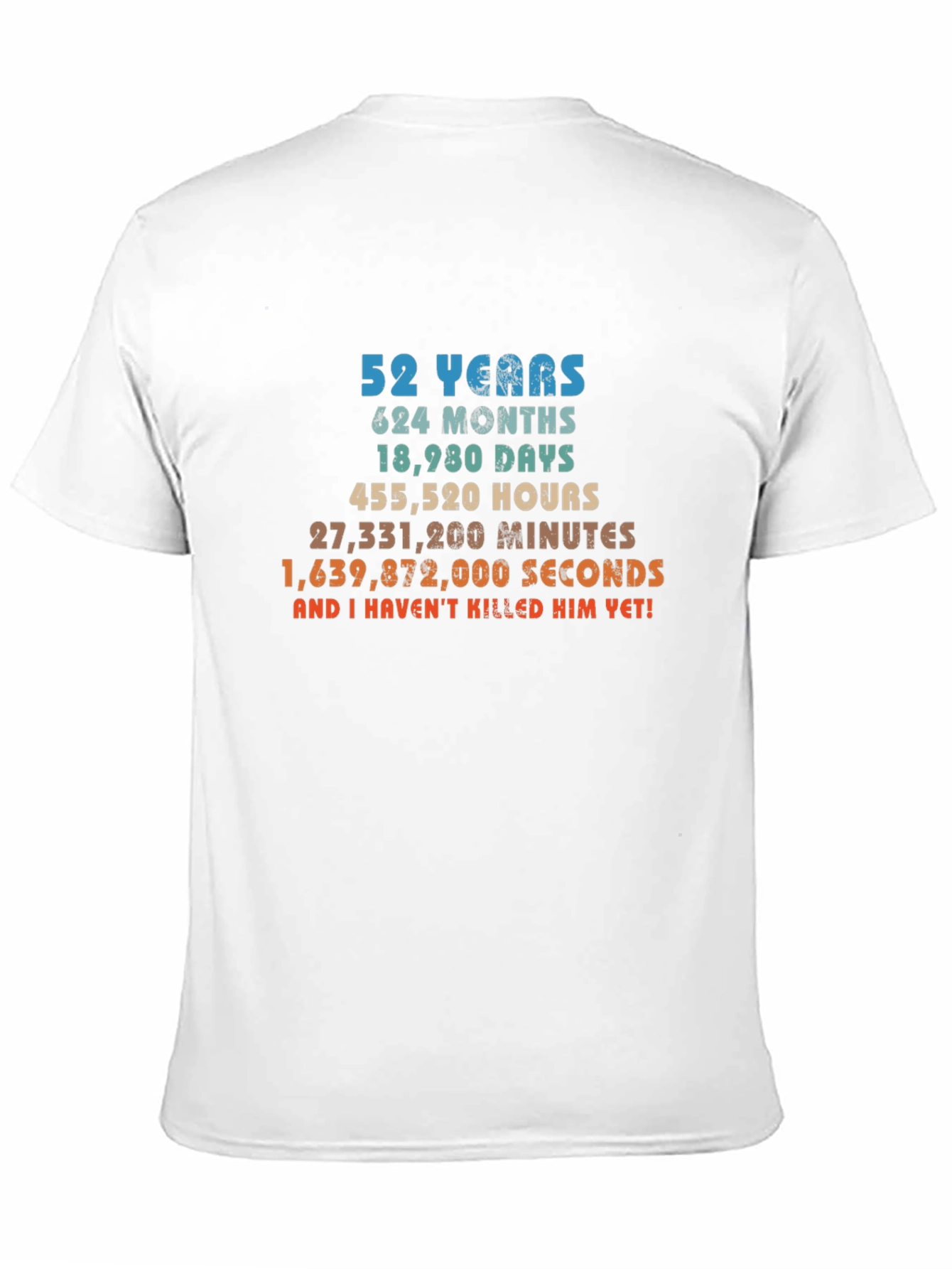 52 Years Anniversary T-Shirt