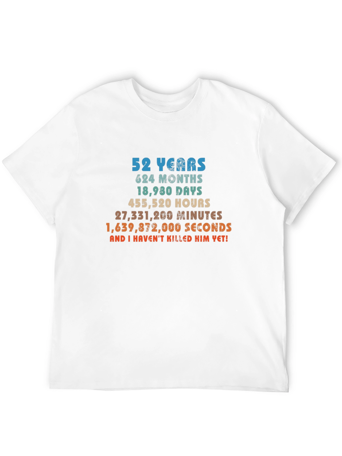 52 Years Anniversary T-Shirt