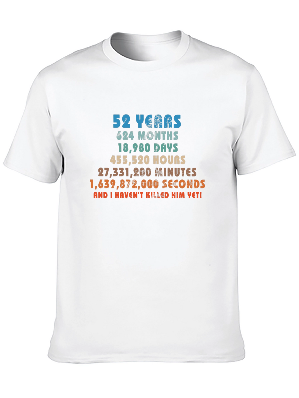 52 Years Anniversary T-Shirt
