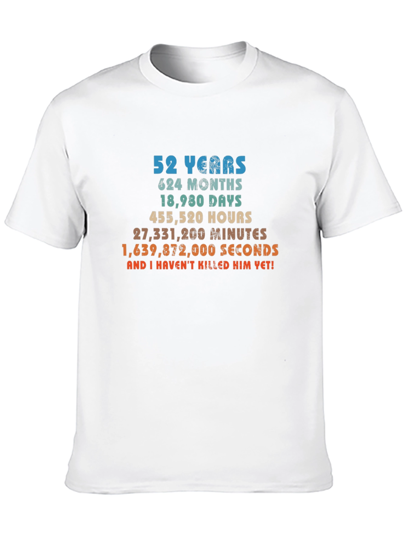 52 Years Anniversary T-Shirt