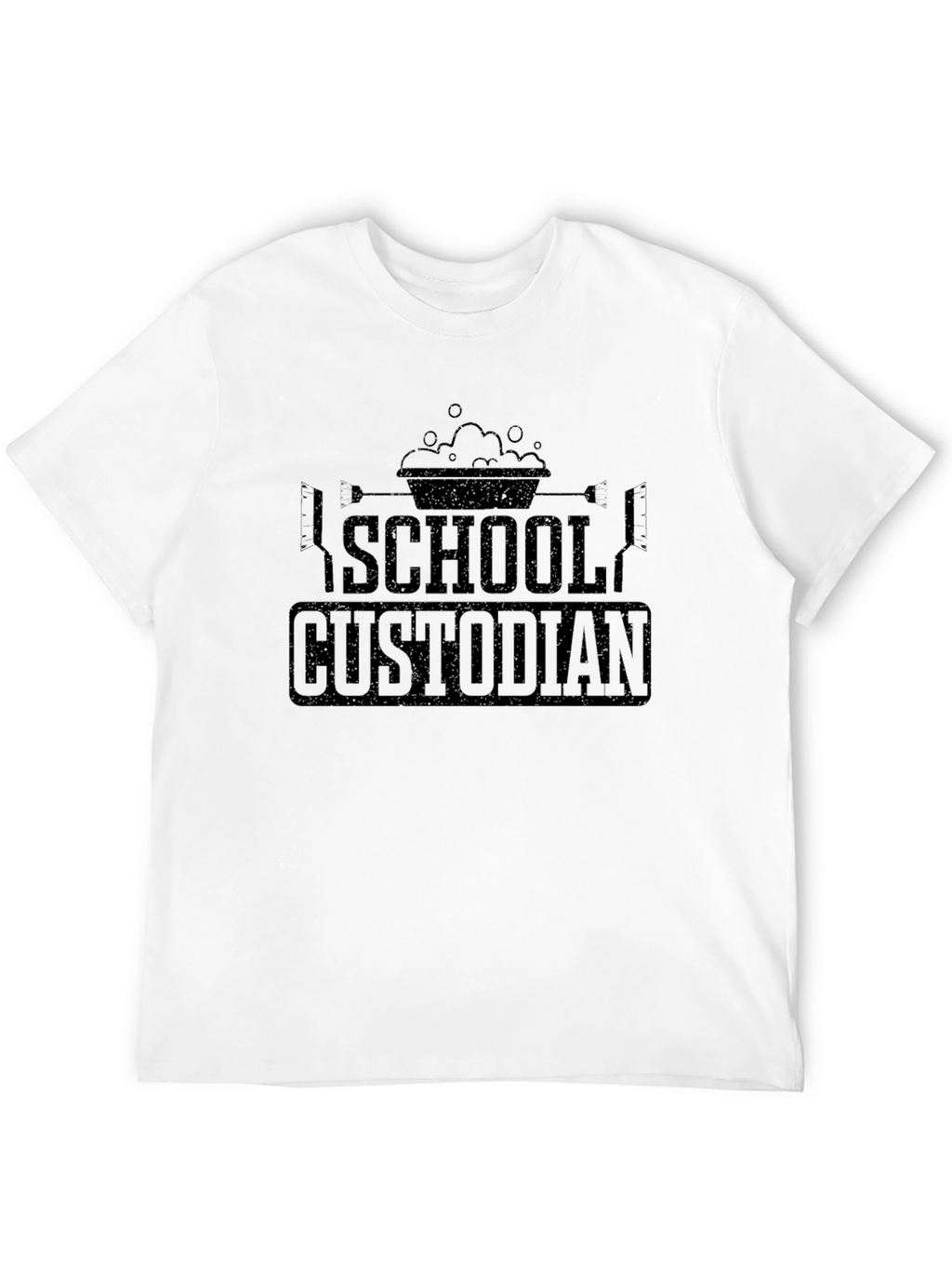 School Custodian T-Shirt - Funny Cleaning Crew Apparel