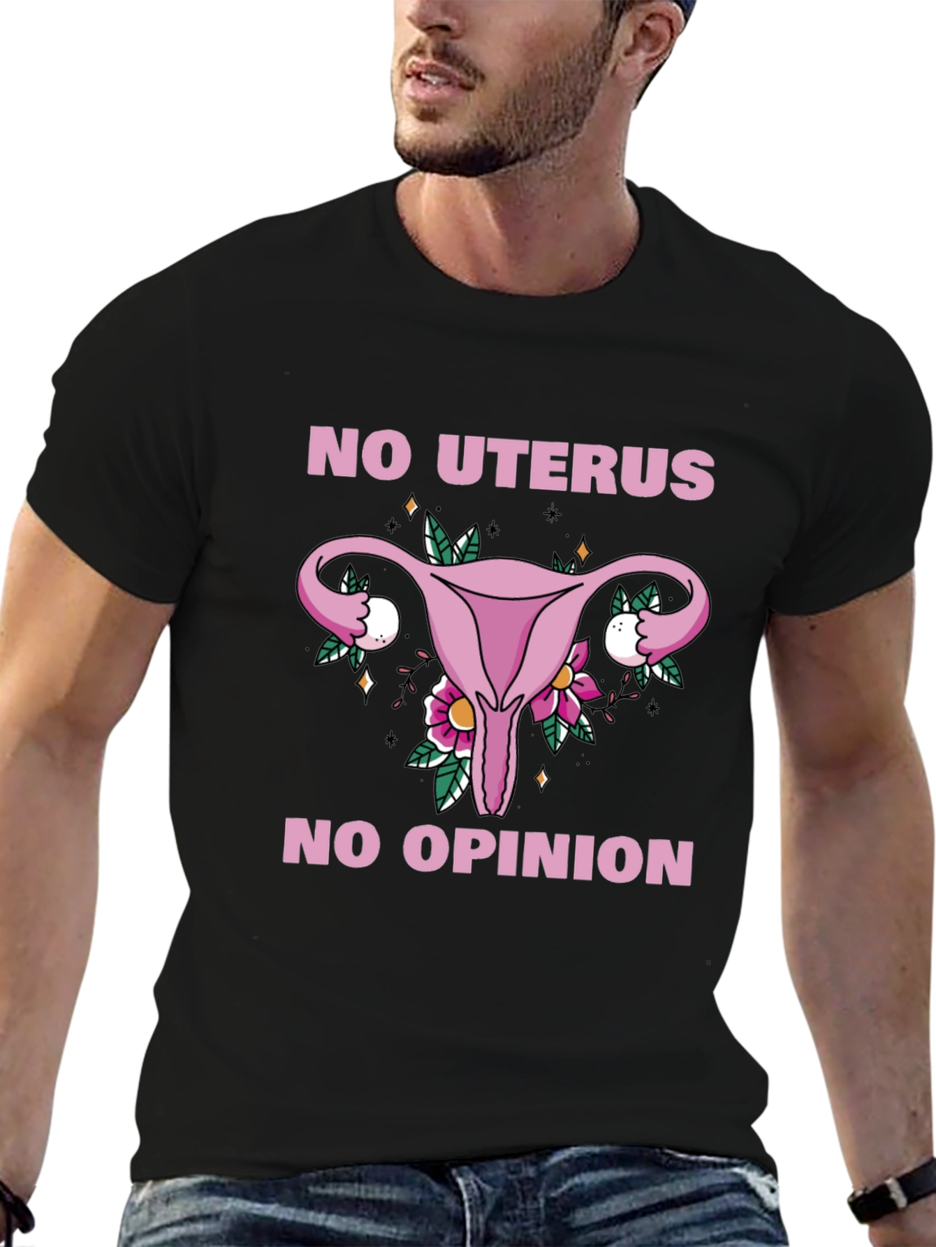 No Uterus No Opinion Graphic Tee