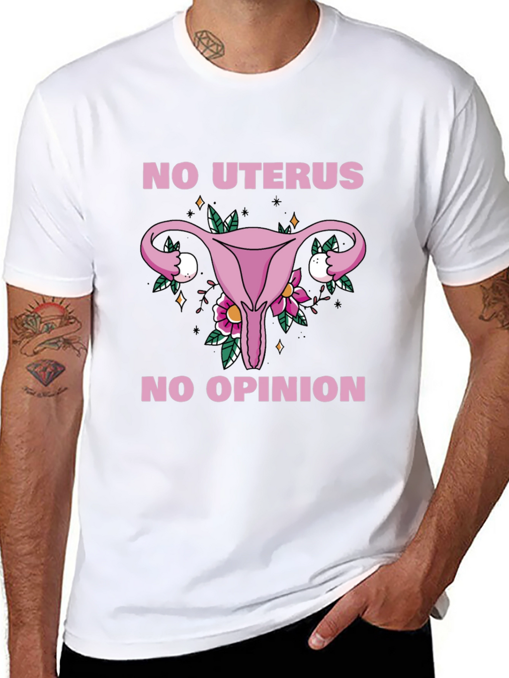 No Uterus No Opinion Graphic Tee