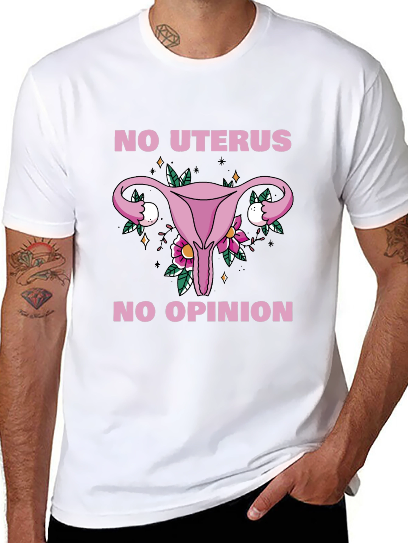 No Uterus No Opinion Graphic Tee