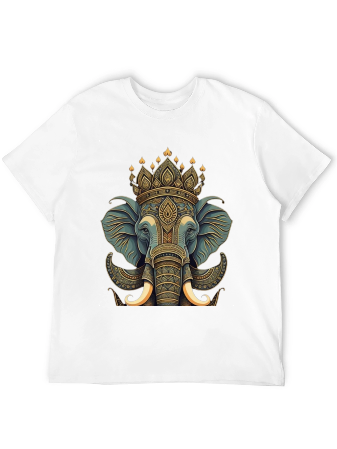 Elephant King Graphic Tee - Premium Cotton