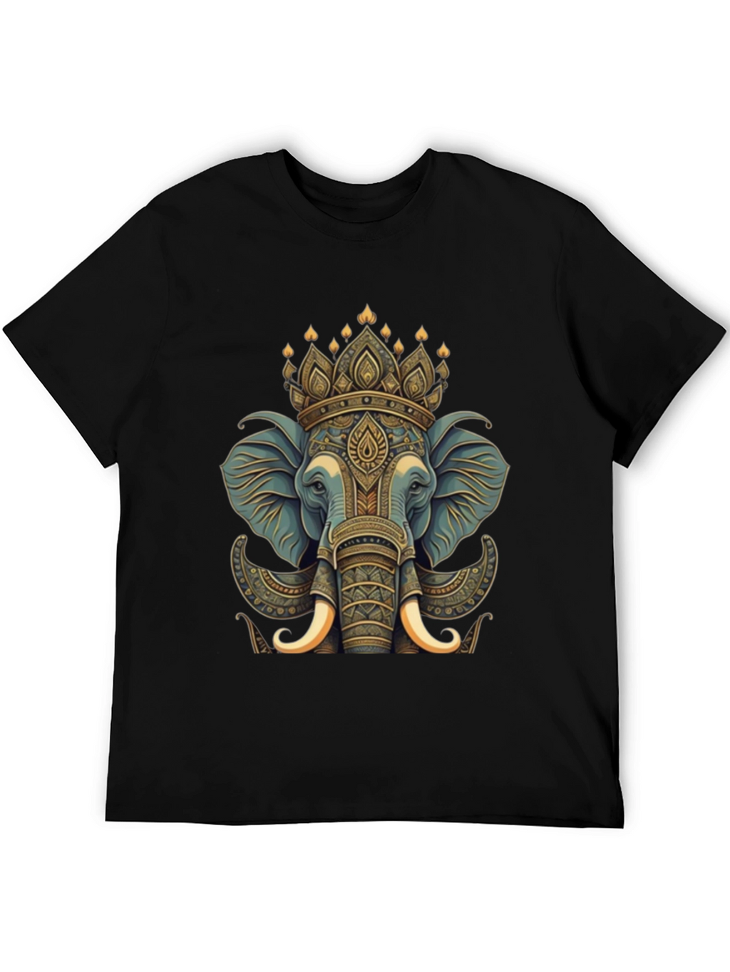Elephant King Graphic Tee - Premium Cotton