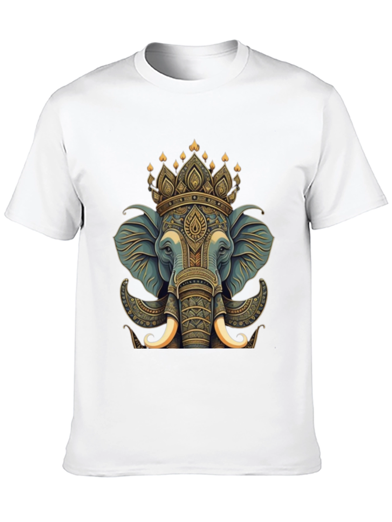 Elephant King Graphic Tee - Premium Cotton