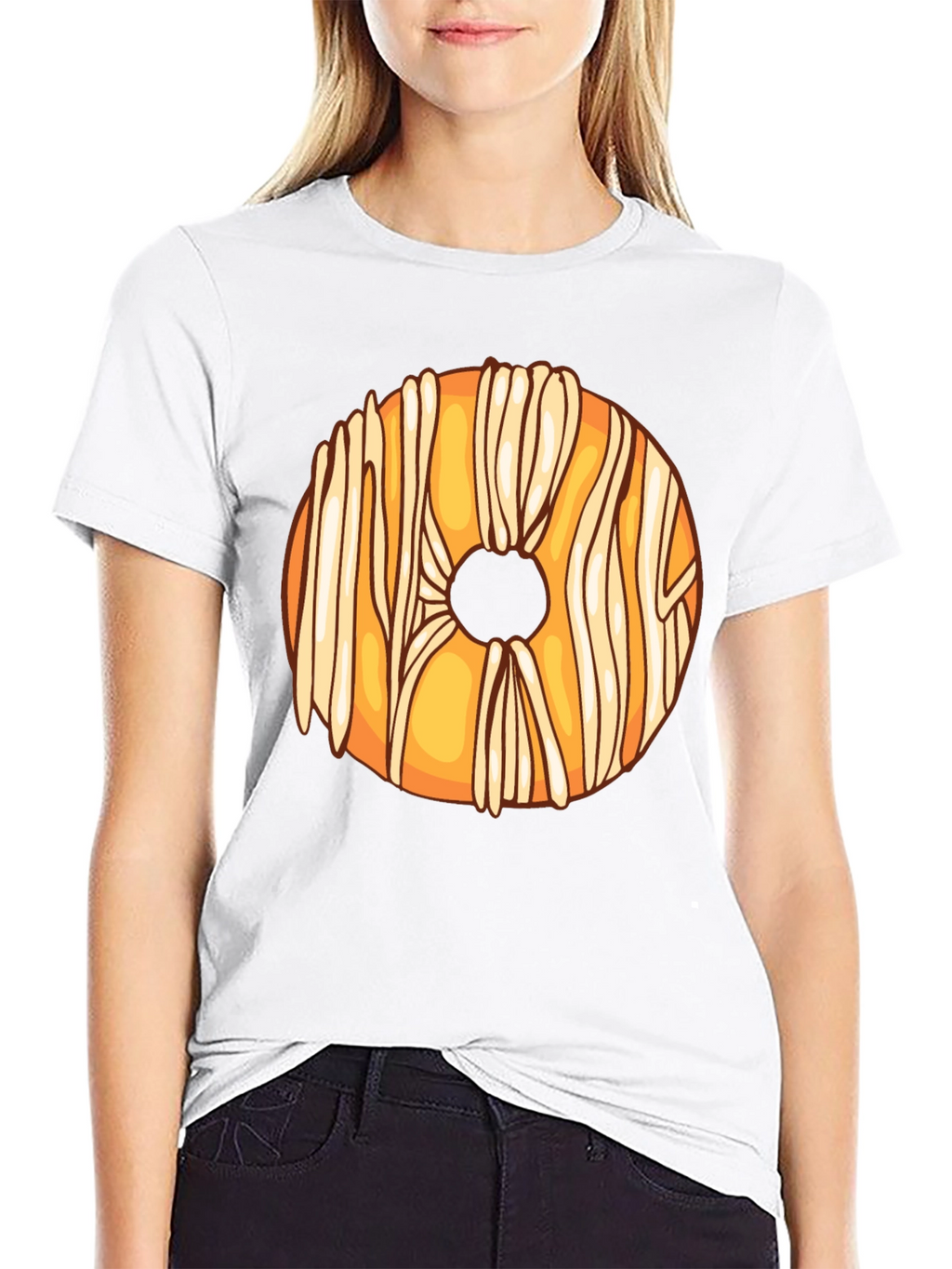 Donut Lover Black T-Shirt