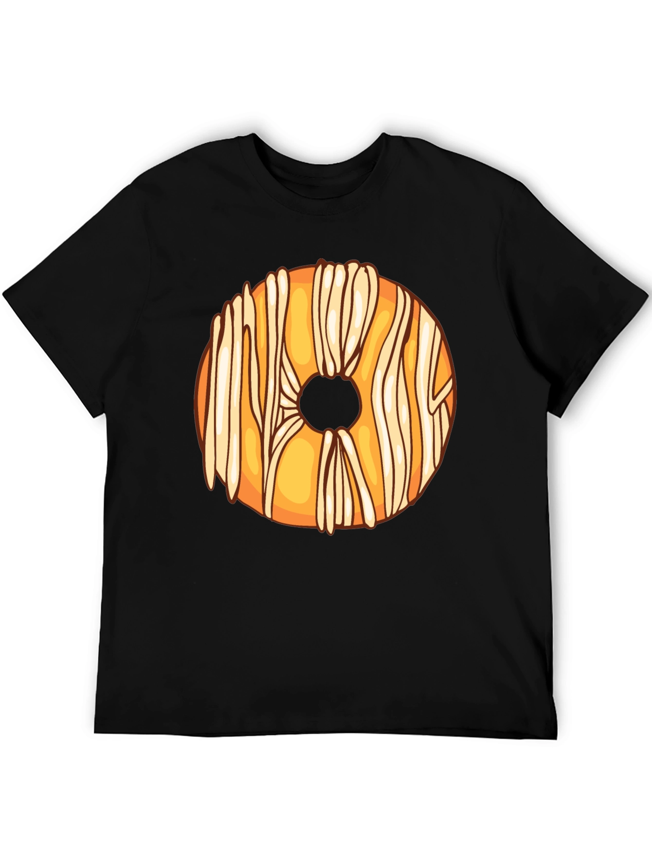 Donut Lover Black T-Shirt