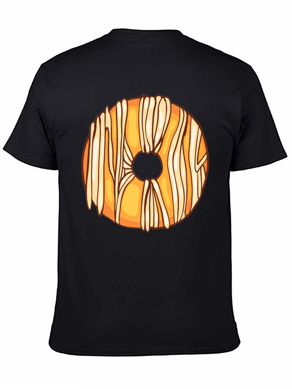 Donut Lover Black T-Shirt
