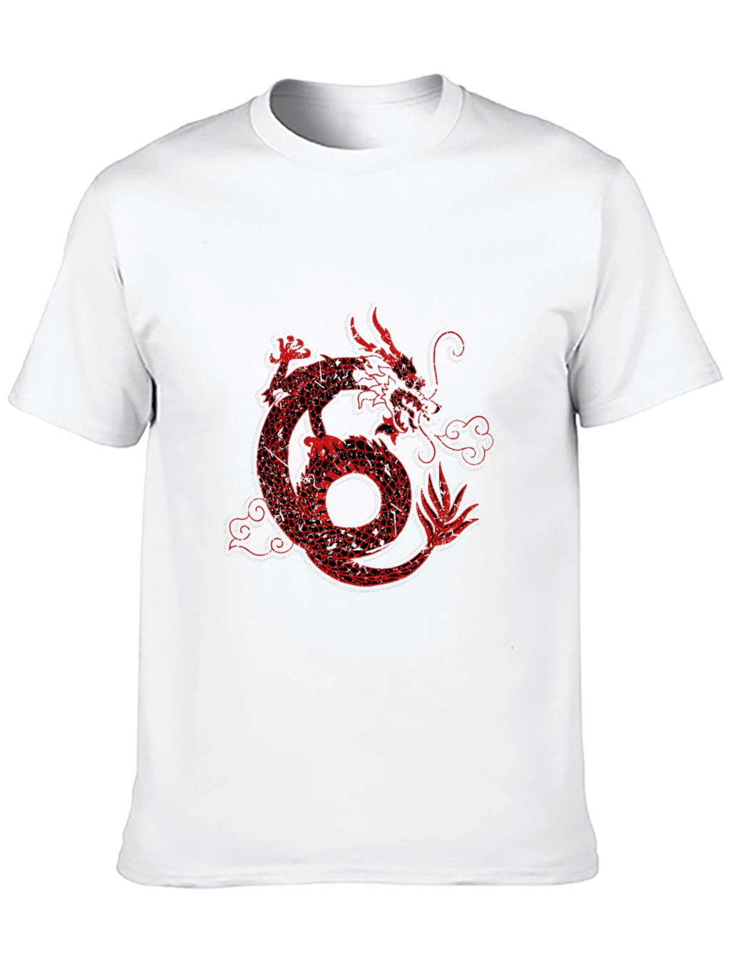 Dragon Graphic Tee - Red Dragon Design