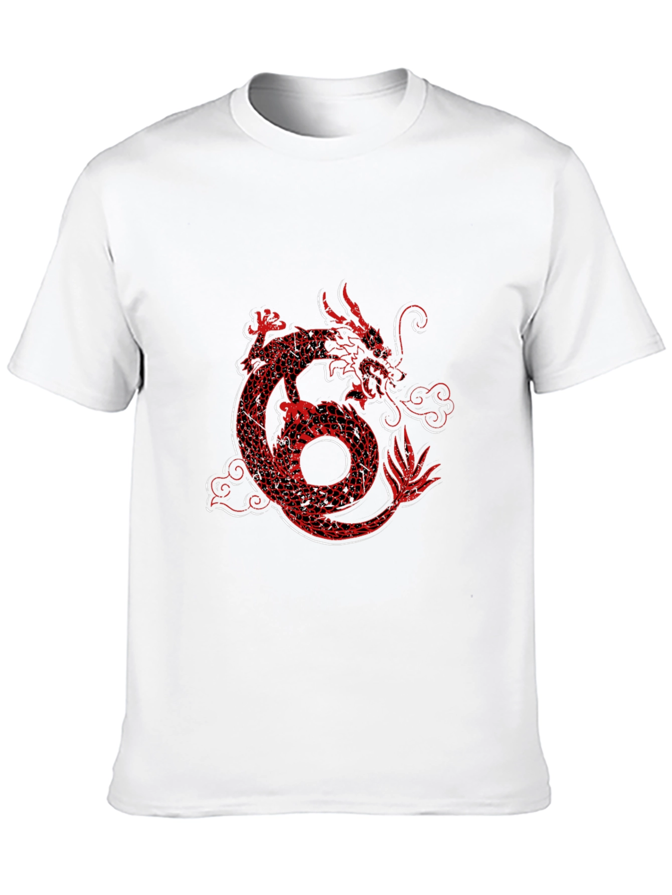 Dragon Graphic Tee - Red Dragon Design