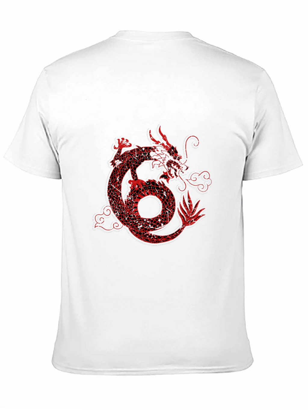 Dragon Graphic Tee - Red Dragon Design