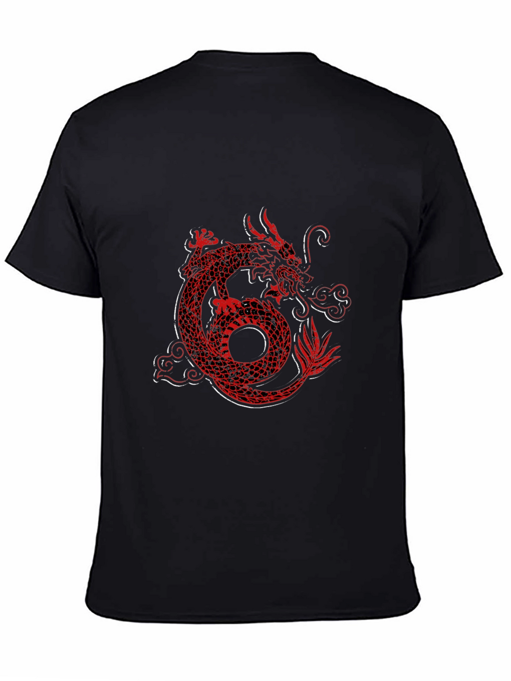 Dragon Graphic Tee - Red Dragon Design