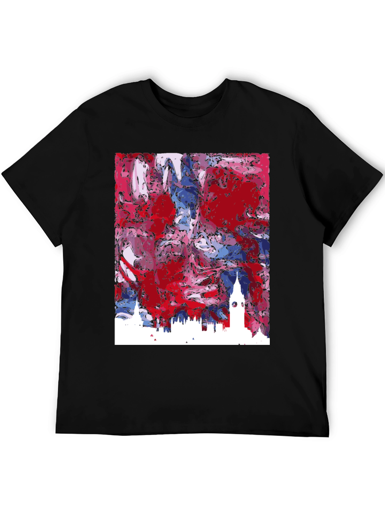 London Skyline Art Tee - Stylish Abstract Cityscape Shirt