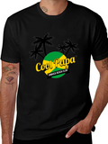 Cool Papa Jamaica Beach Club Black T-Shirt