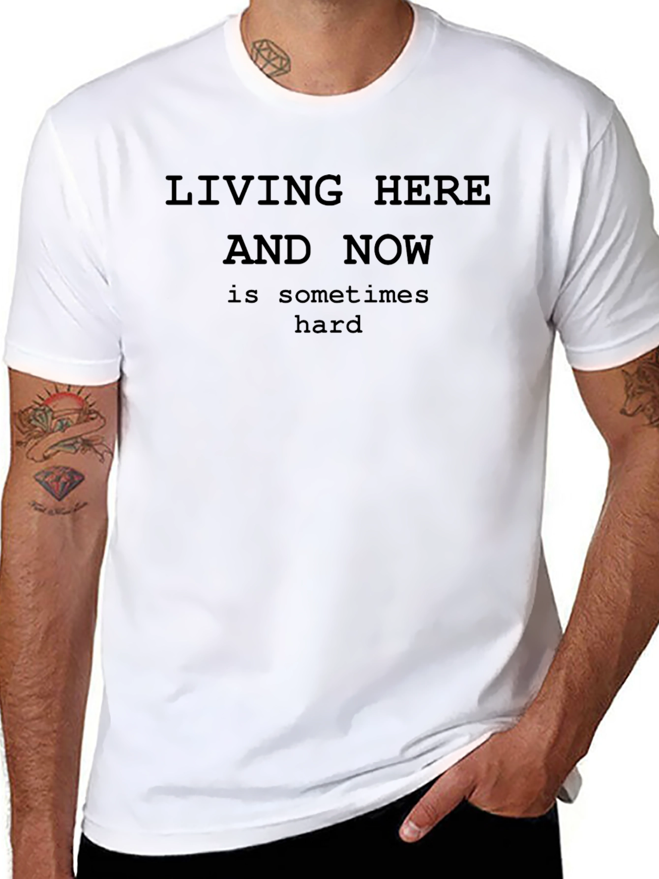 Living Here & Now Graphic Tee