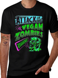 Attack of the Vegan Zombies Graphic Tee