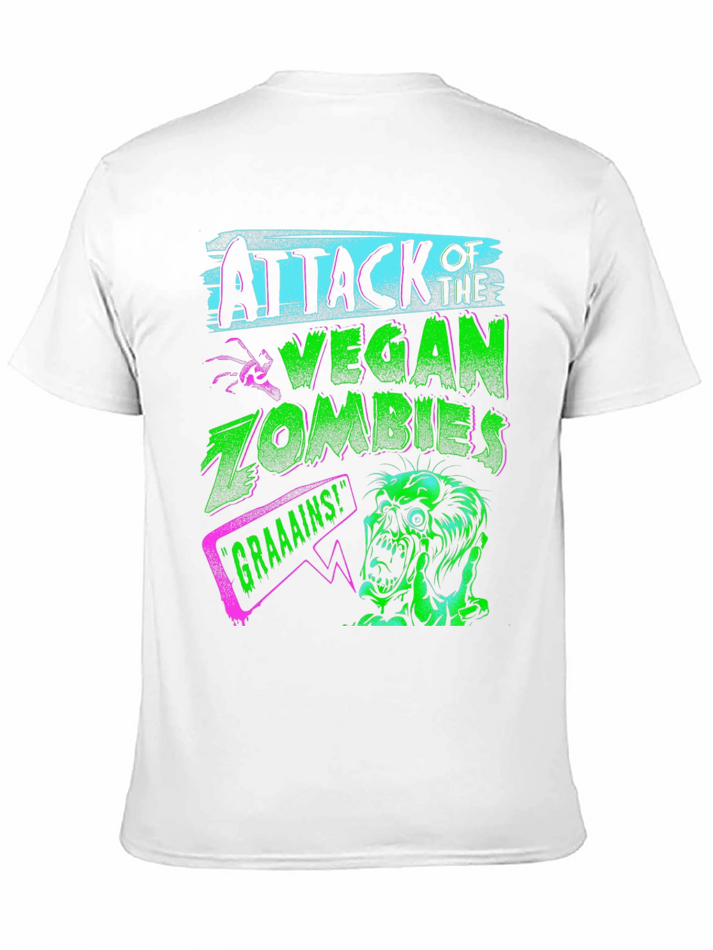 Attack of the Vegan Zombies Graphic Tee