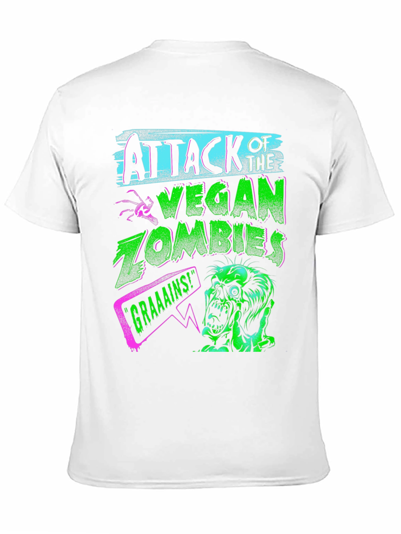 Attack of the Vegan Zombies Graphic Tee