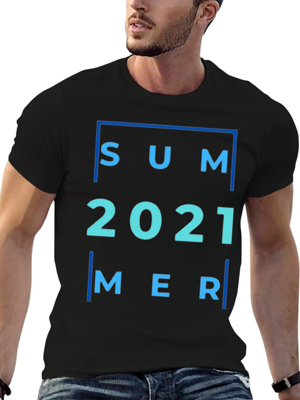 Summer 2021 Graphic Tee - Black