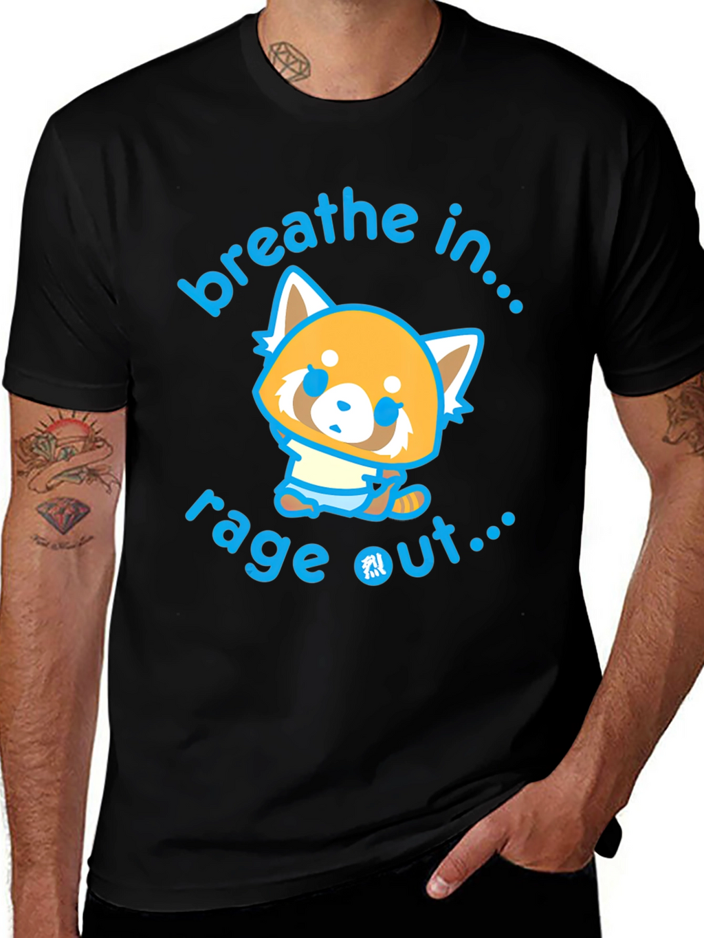 Aggretsuko Rage Out T-Shirt