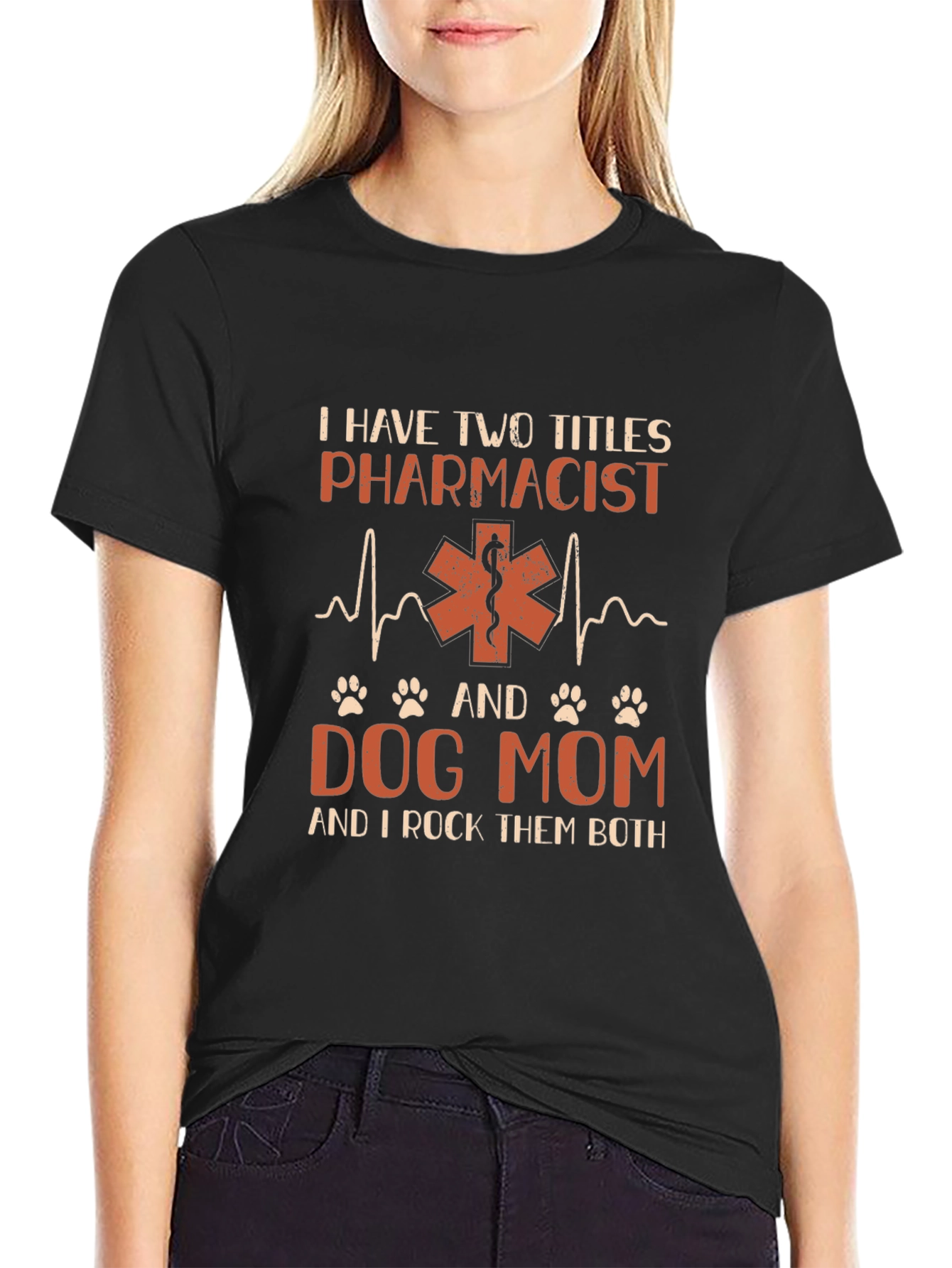 Pharmacist Dog Mom T-Shirt