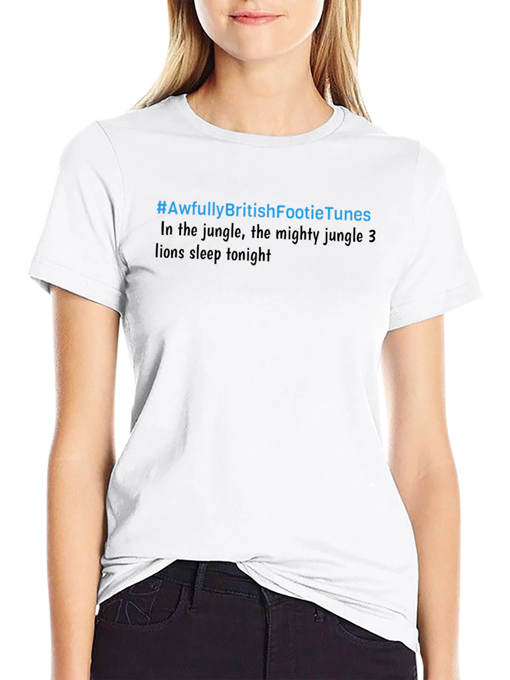 Awfully British Footie Tunes T-Shirt