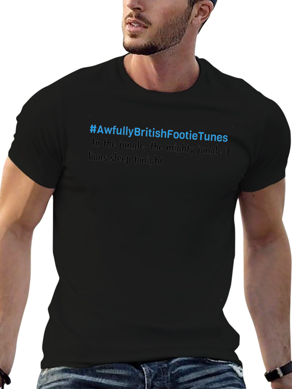 Awfully British Footie Tunes T-Shirt