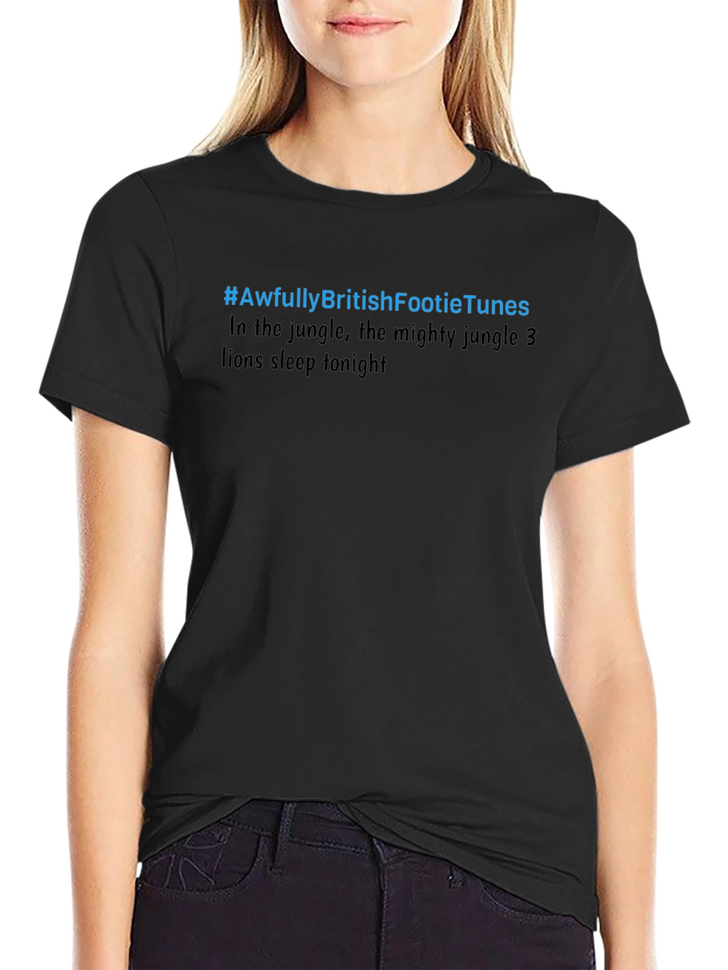 Awfully British Footie Tunes T-Shirt