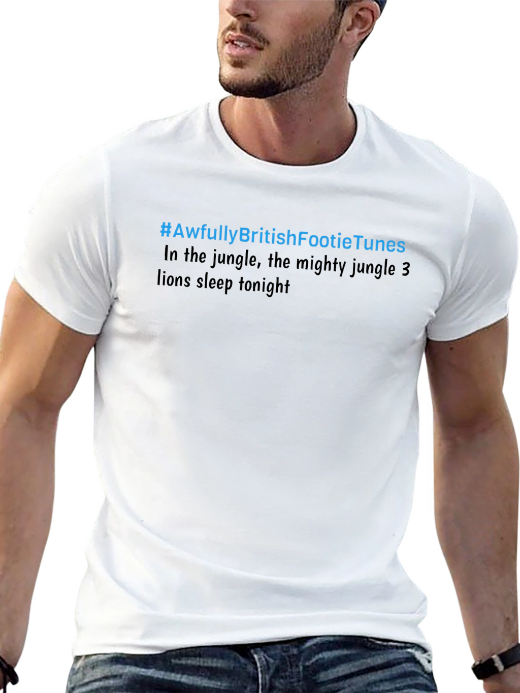 Awfully British Footie Tunes T-Shirt