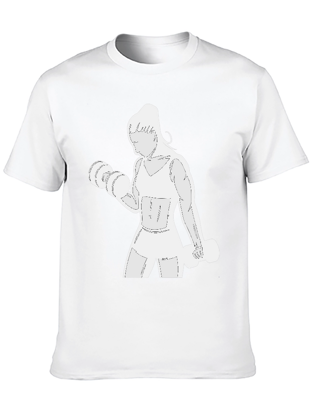 Workout Woman Graphic Tee