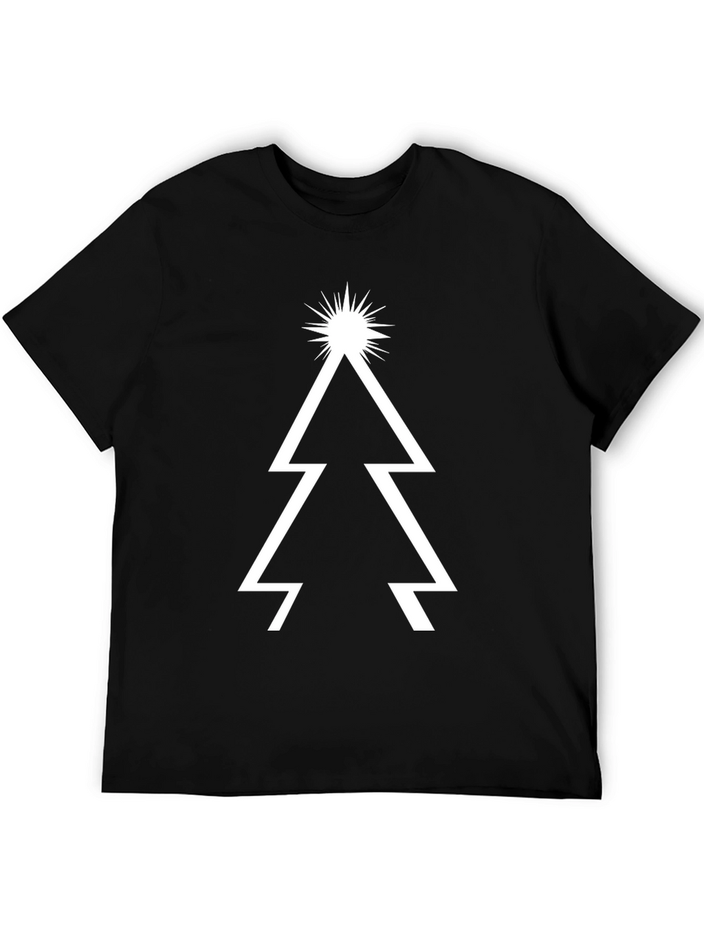 Modern Christmas Tree Graphic Tee