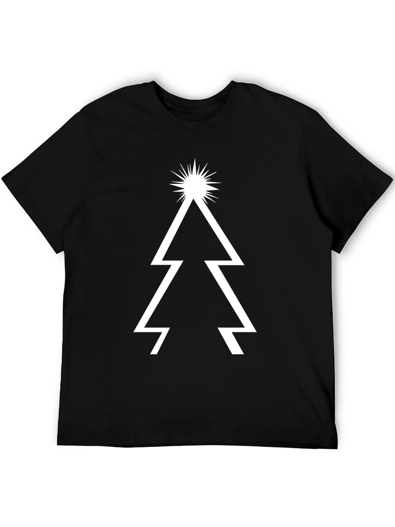 Modern Christmas Tree Graphic Tee