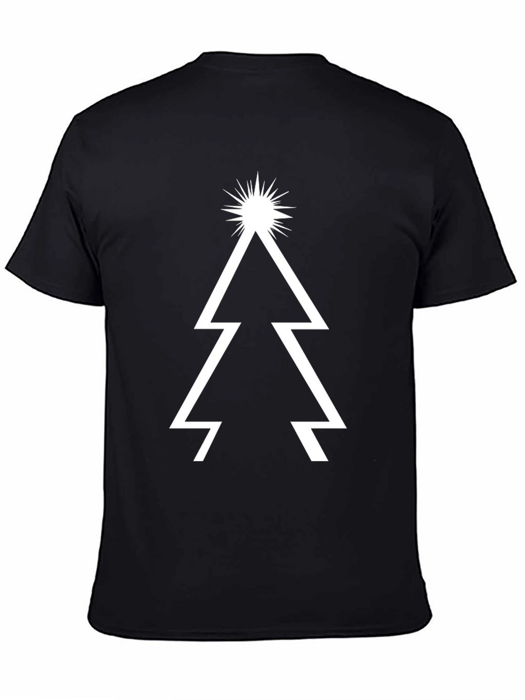 Modern Christmas Tree Graphic Tee